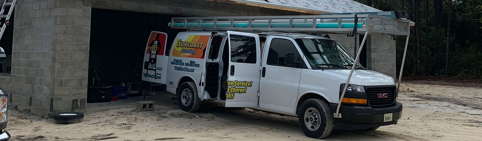 Truck At Construction Site